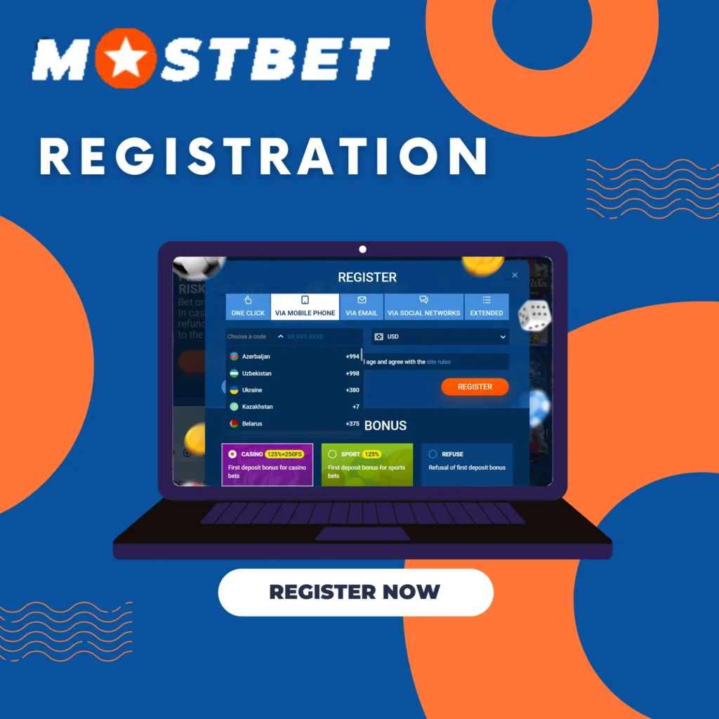Rules for registration and login to Mostbet